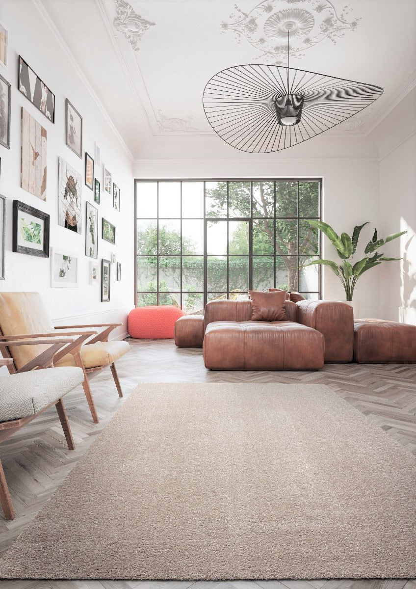 Elevate Neutral Spaces with Rugs as Anchors for Light Tones