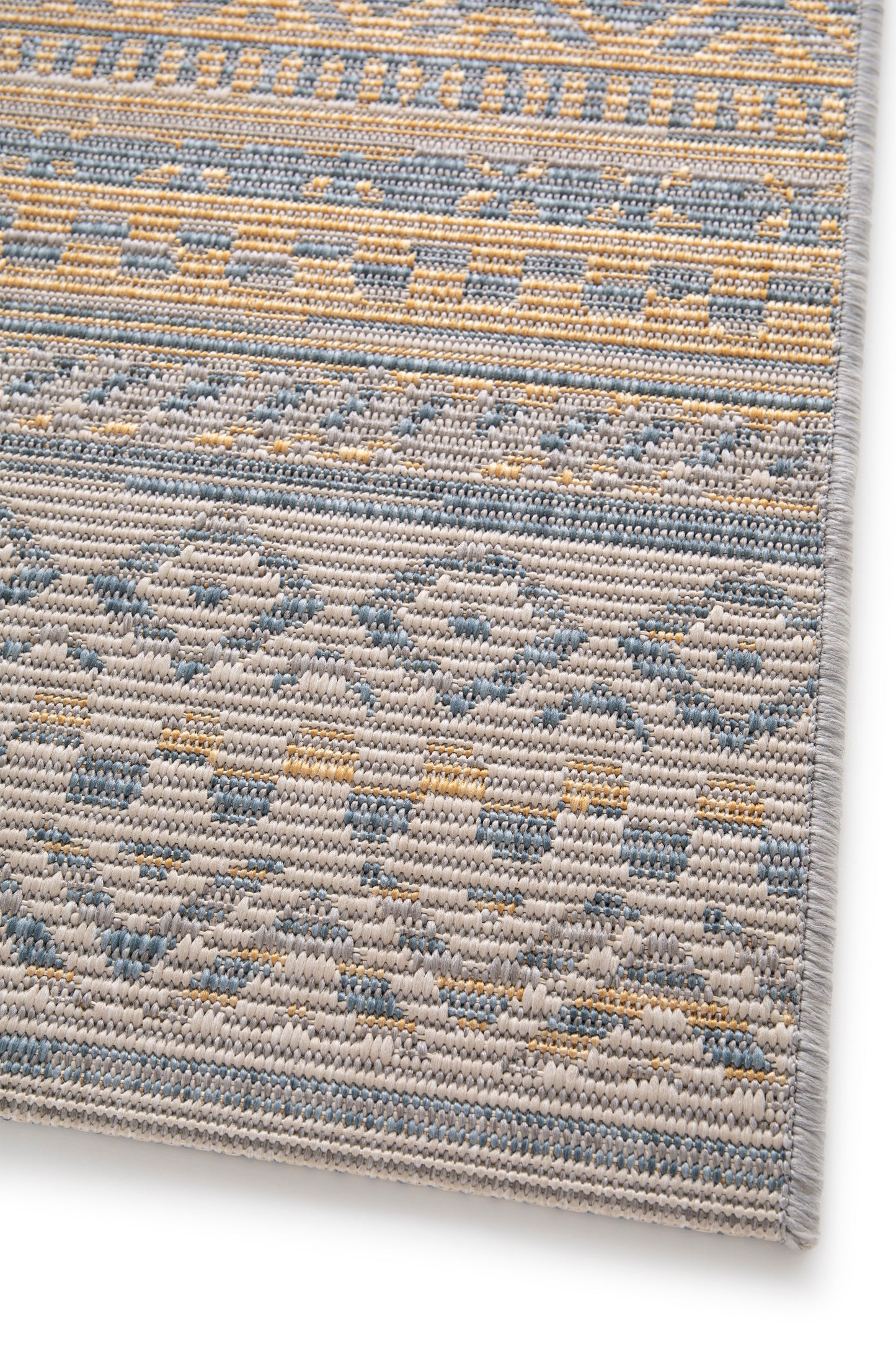 Rayne Aztec Gold Cream Blue