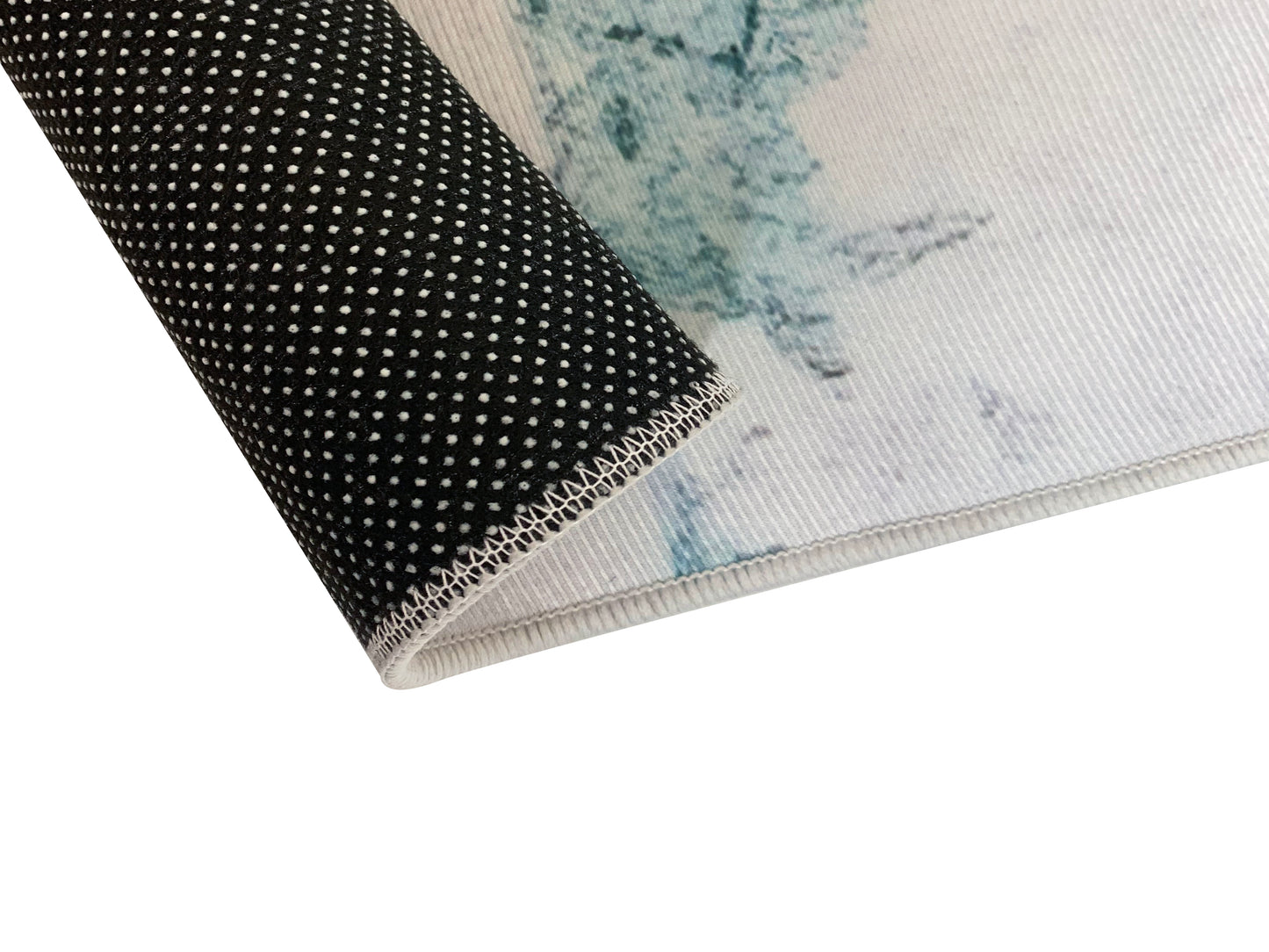 Orion Modern Abstract Design Blue & Yellow