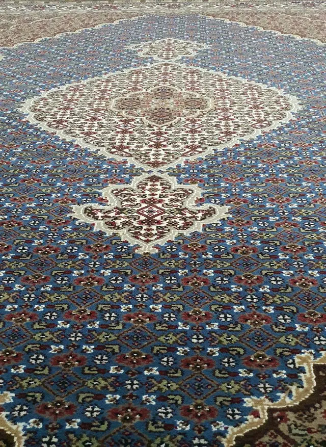 Mahi Tabriz Light Blue Persian