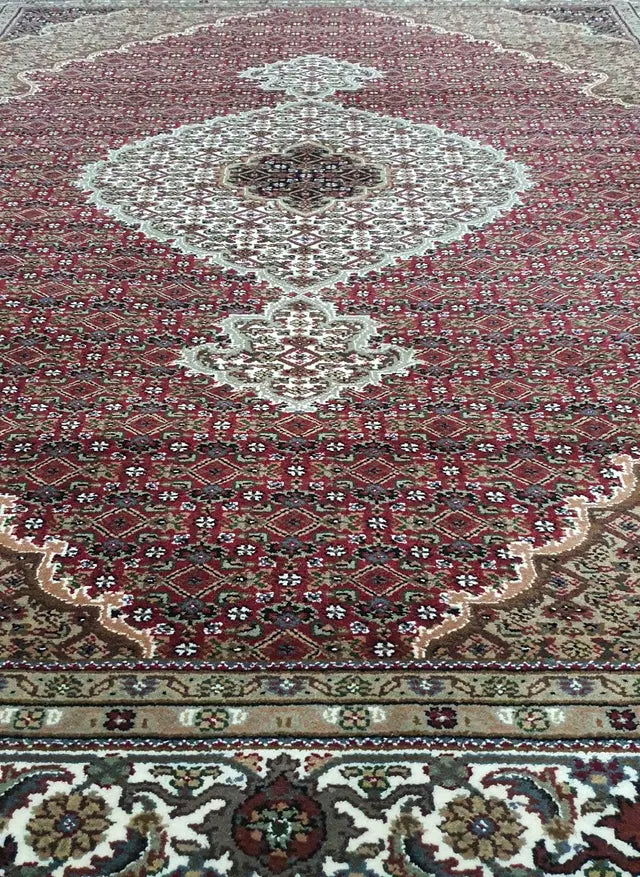 Mahi Tabriz Red Ivory Persian