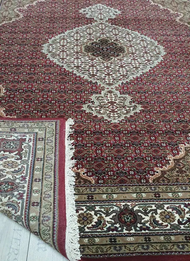 Mahi Tabriz Red Ivory Persian