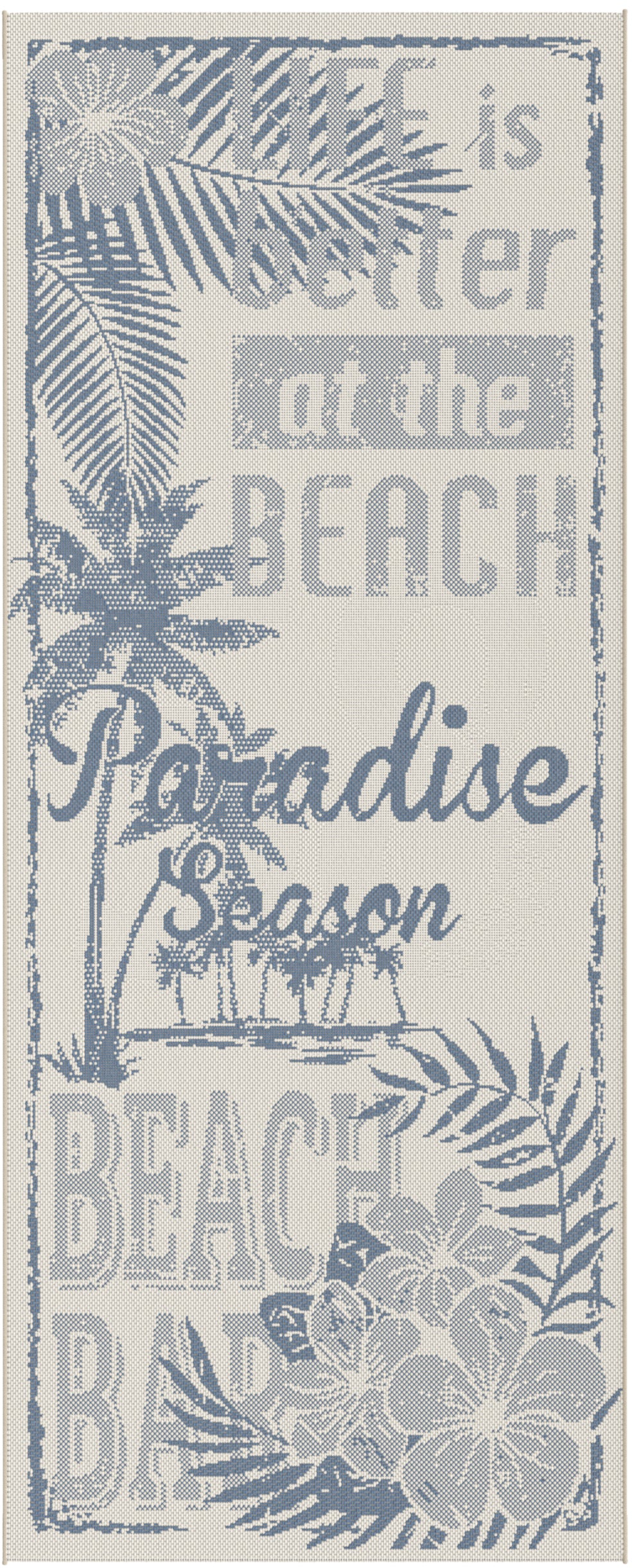 Viand Rustic Kitchen Beach Runner