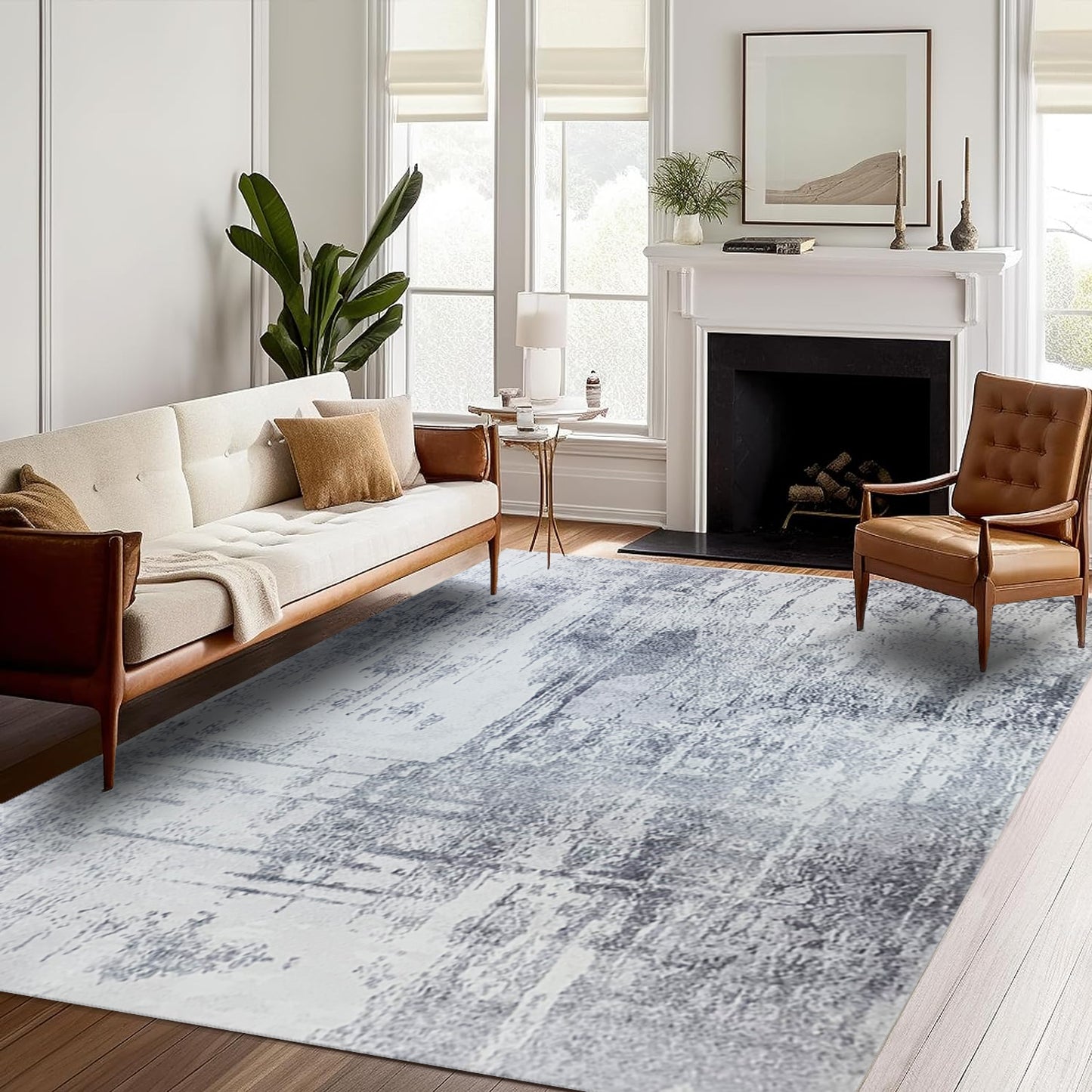 Orion Modern Abstract Grey