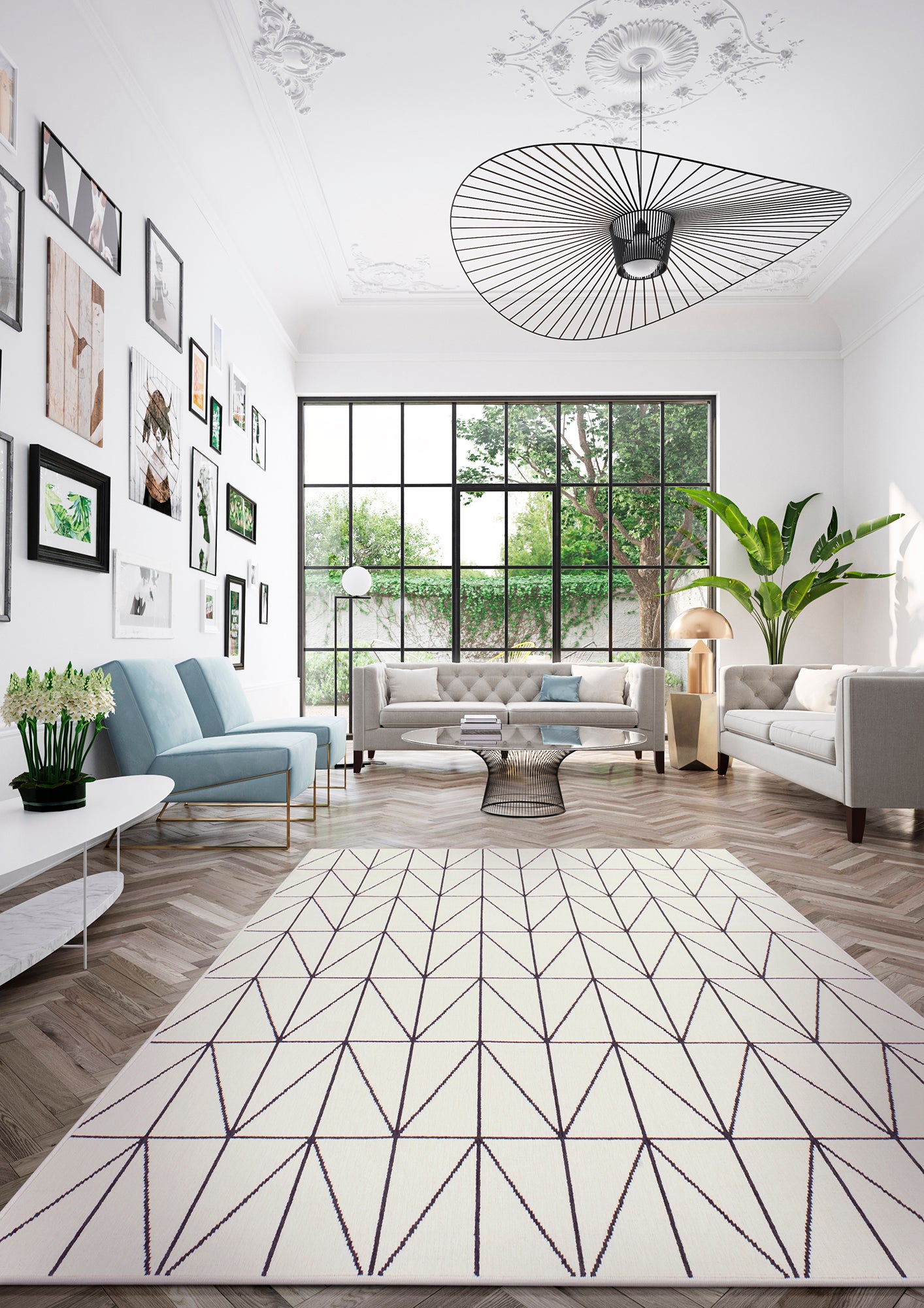 Excite Arrow Inspired Triangular Design