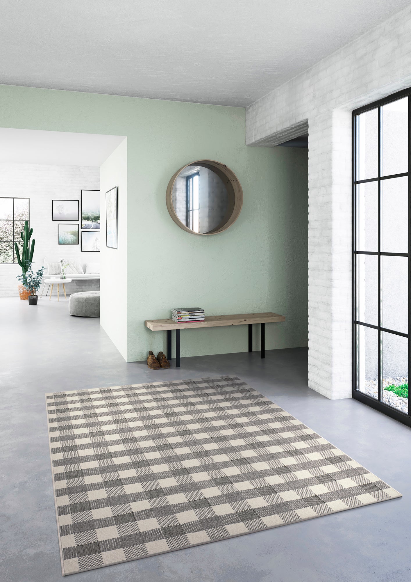 Excite Modern Checkered Design