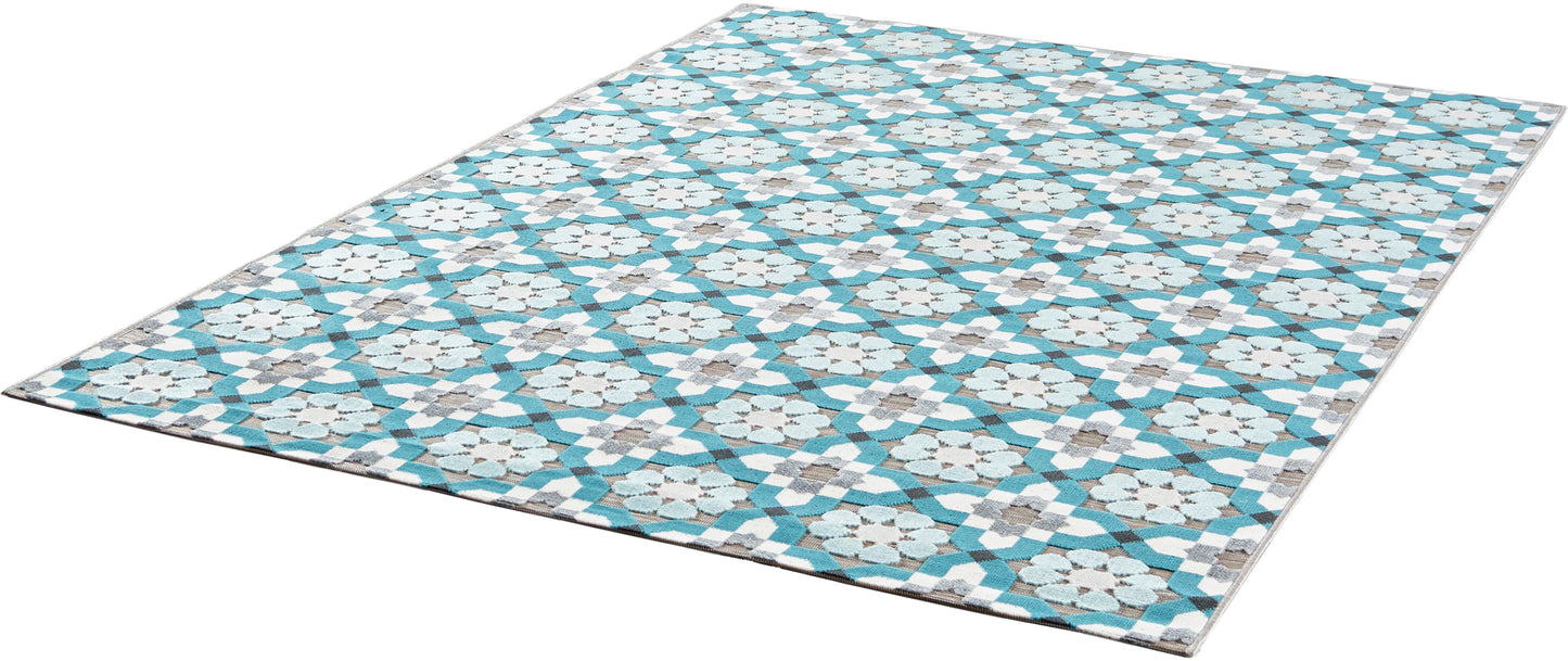 Flow Floral Hexagon Design