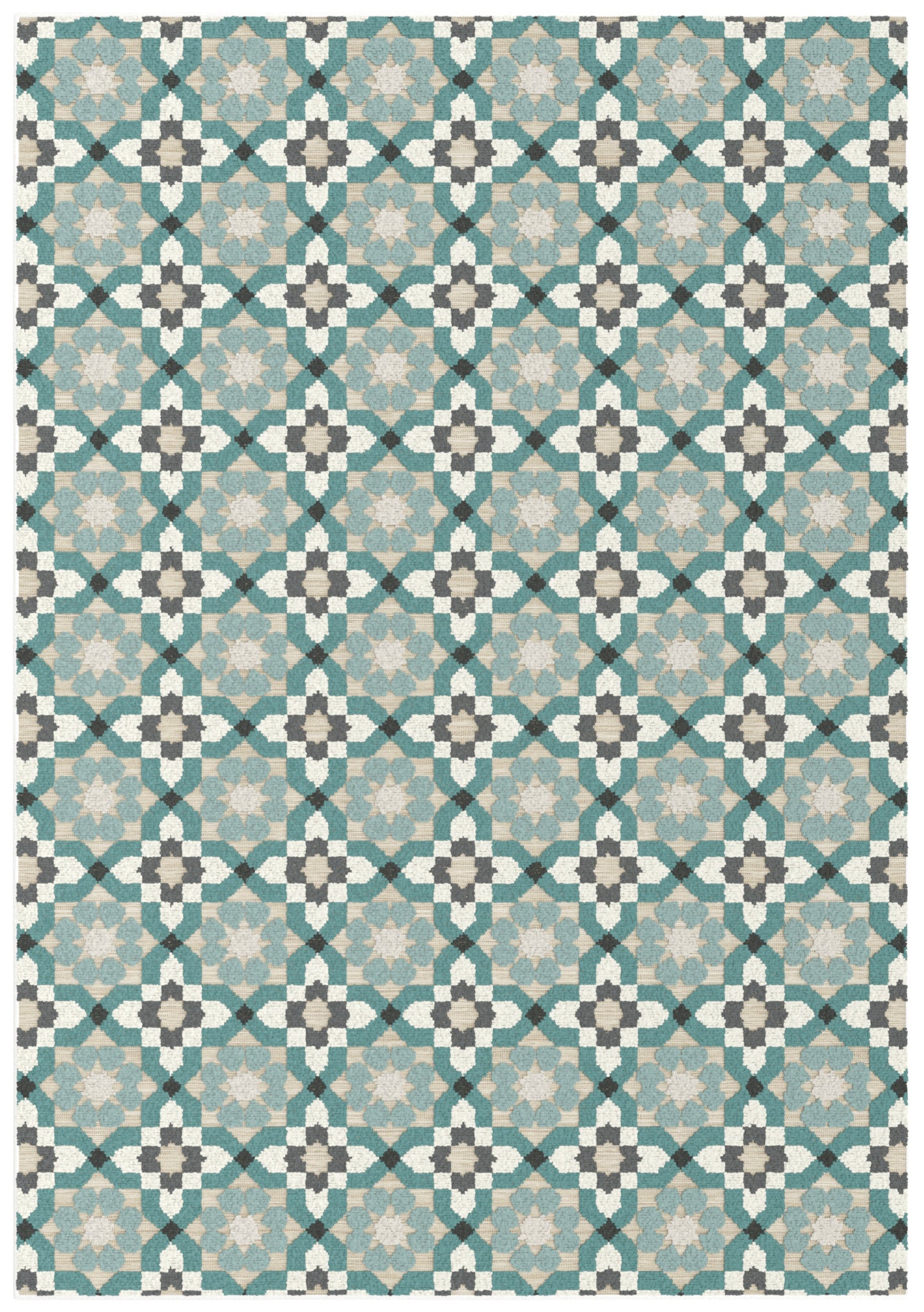 Flow Floral Hexagon Design
