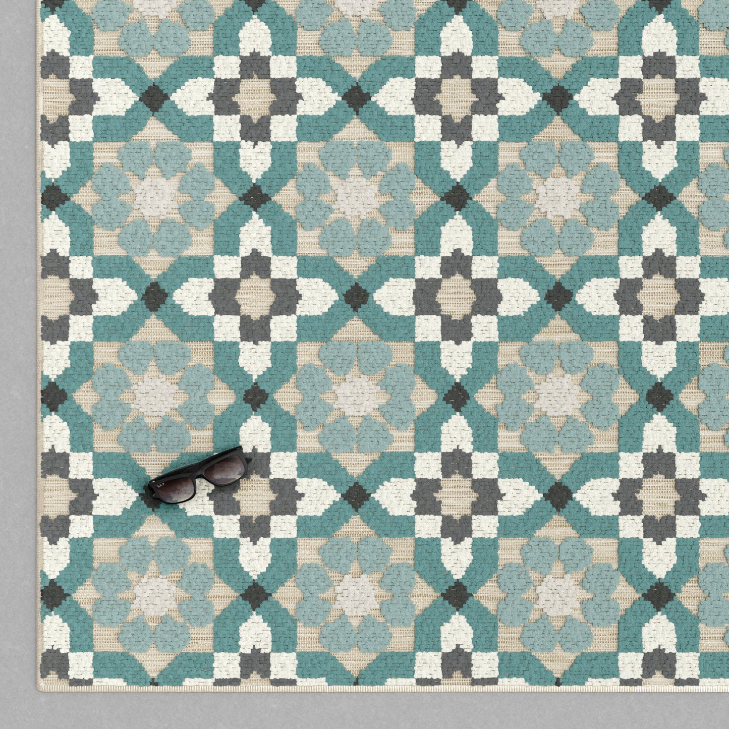 Flow Floral Hexagon Design