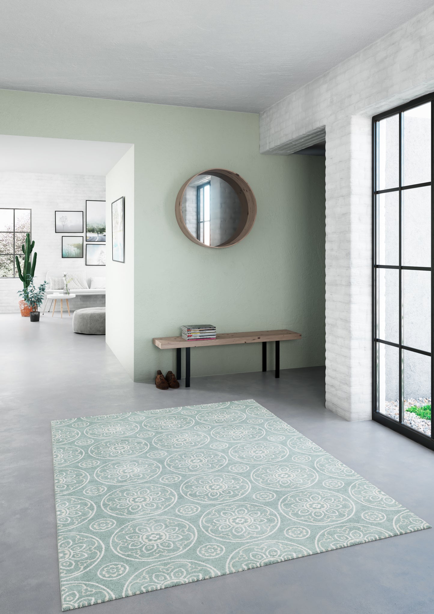 Opus Teal Floral