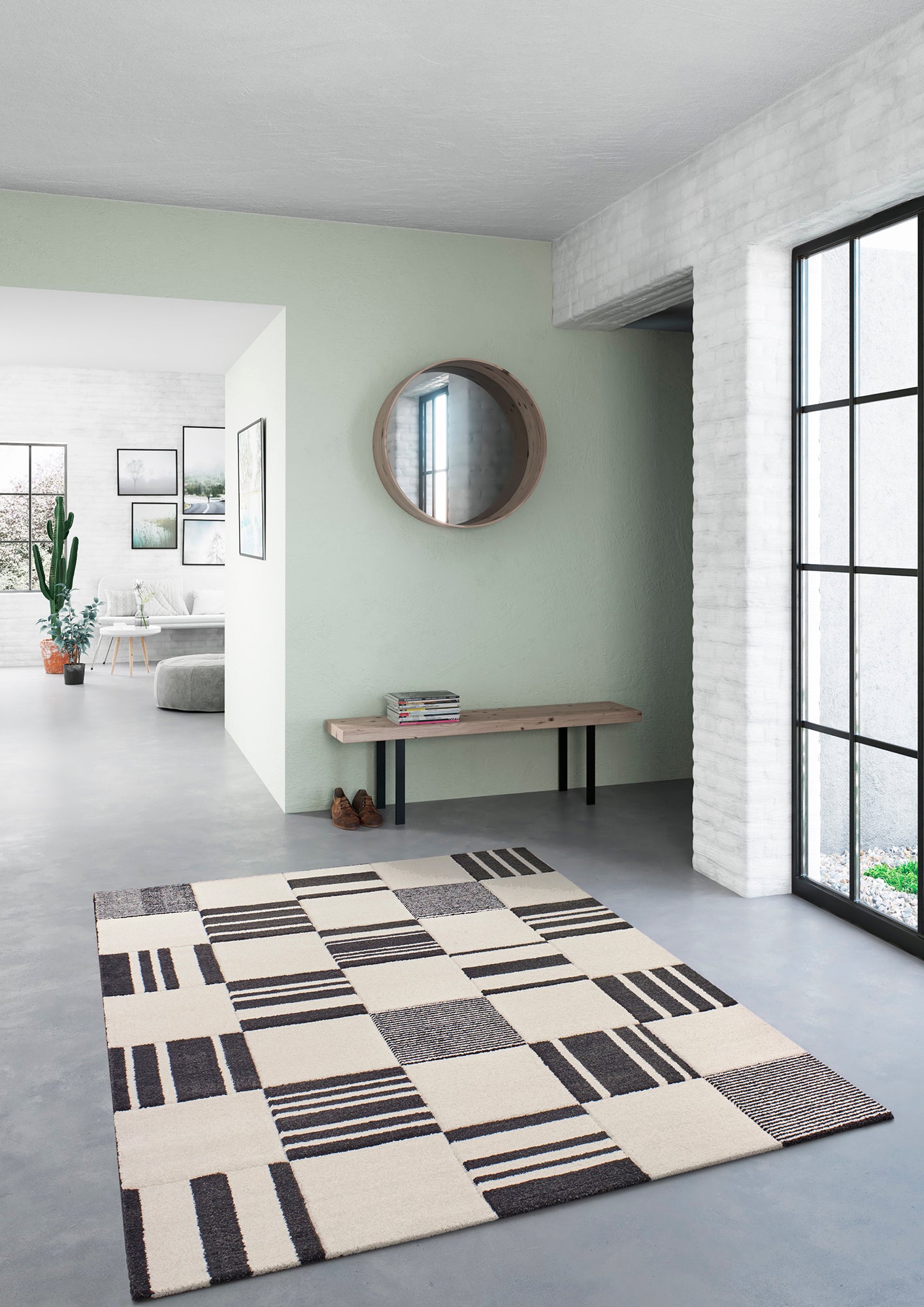 Shuffle Modern Linear Square