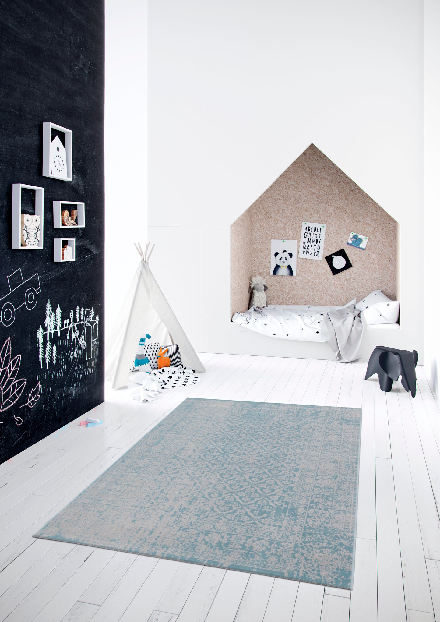 Vintage Mottled Design