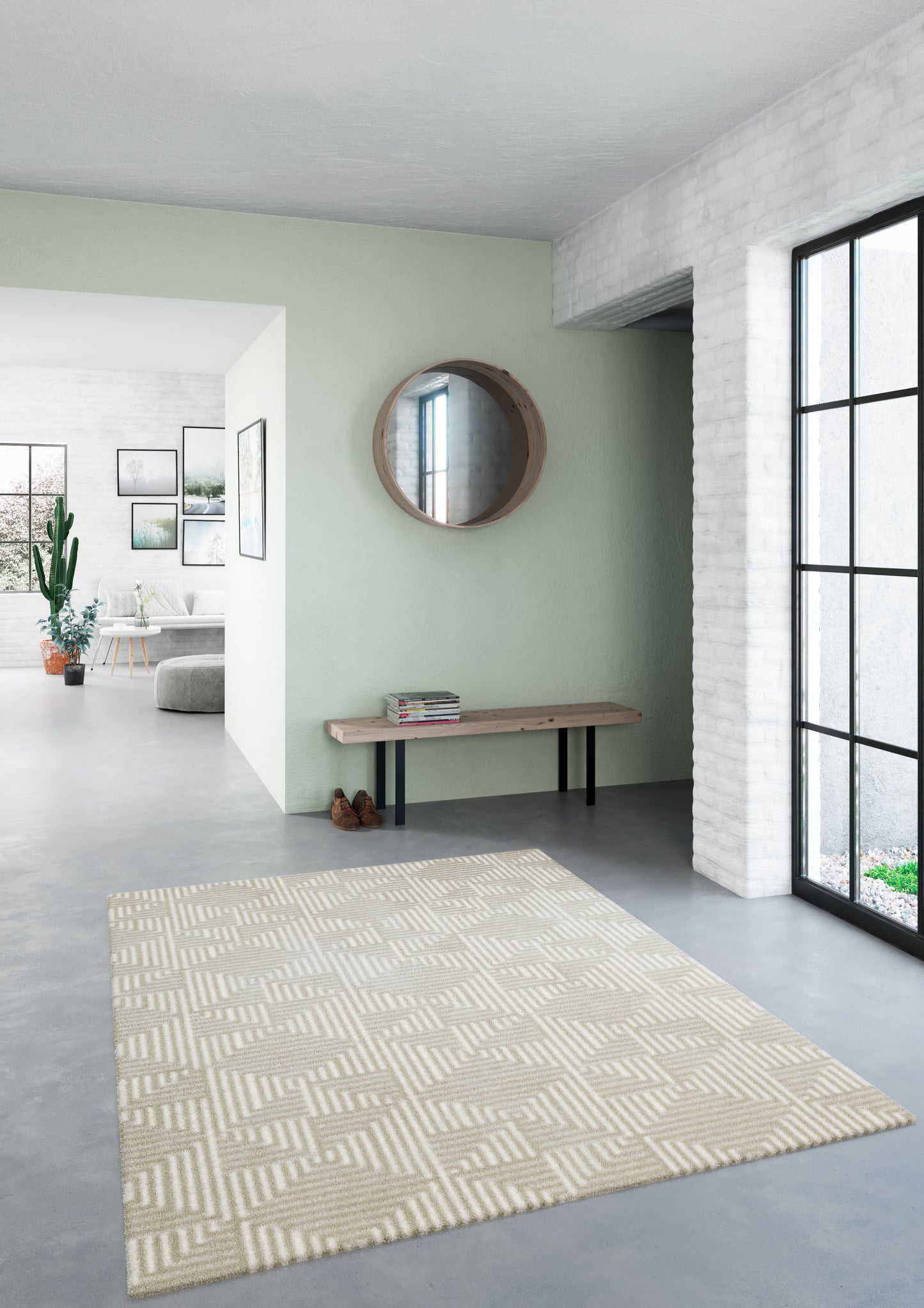 Play Geometric Triangle Modern