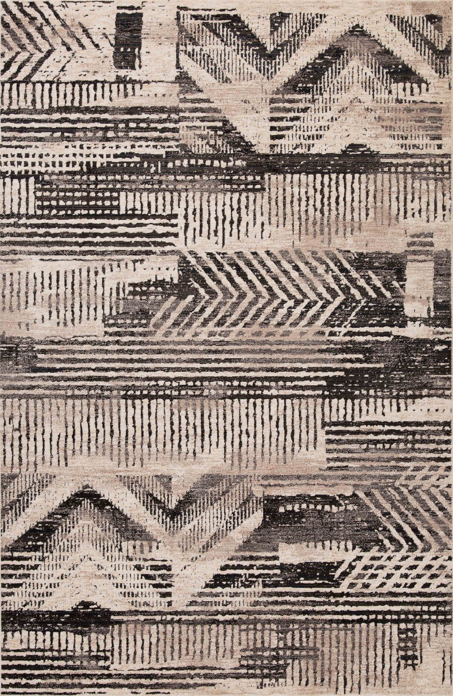 Crescent Arrow Abstract Grey