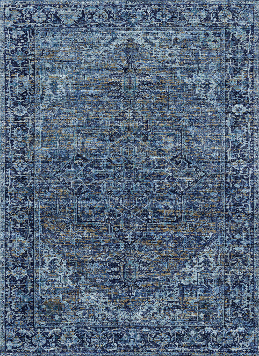 Jewel Persian Inspired Tabriz Design
