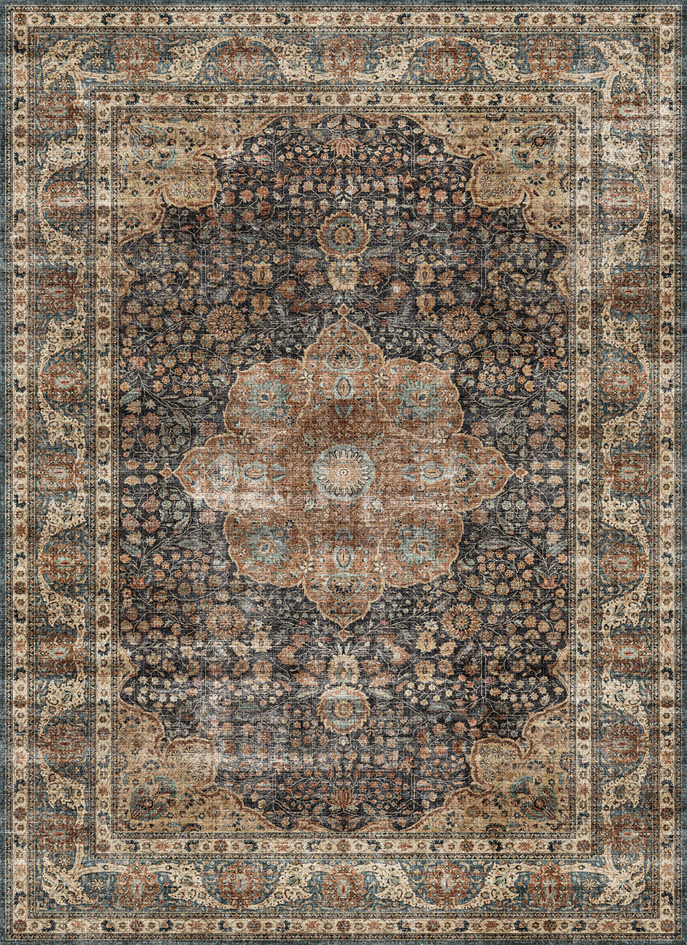 Tibetan Persia Inspired Floral