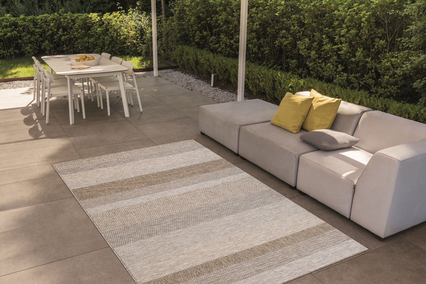 Oria Natural Stripes