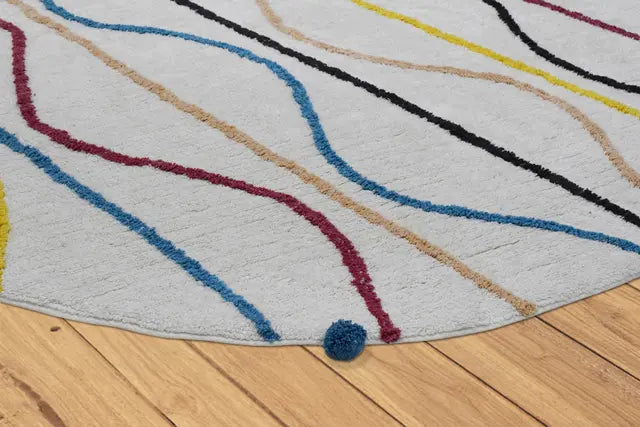 Kids Smart Stripe Multi Zigzag