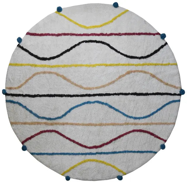 Kids Smart Stripe Multi Zigzag