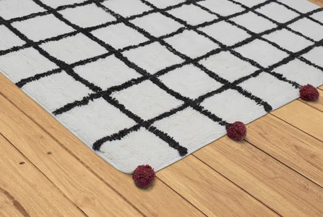 Kids Smart Rust Pom-Pom Patch