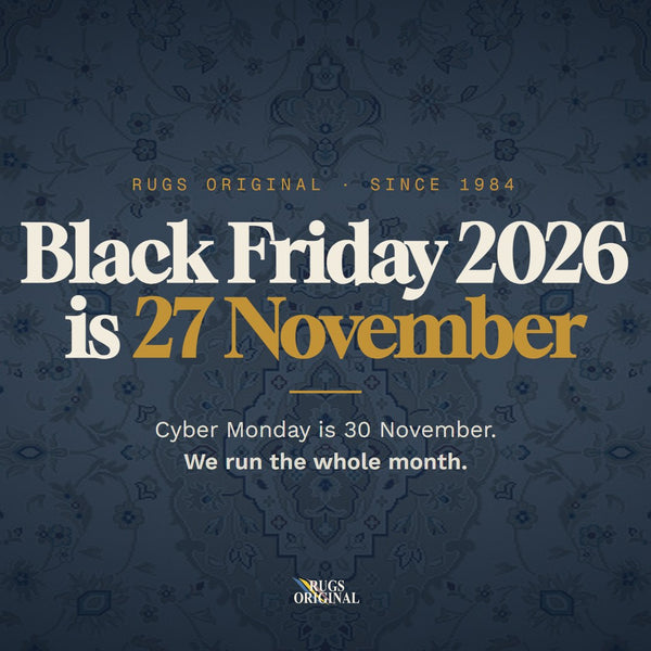Black Friday Deals all month long at Rugs Original 