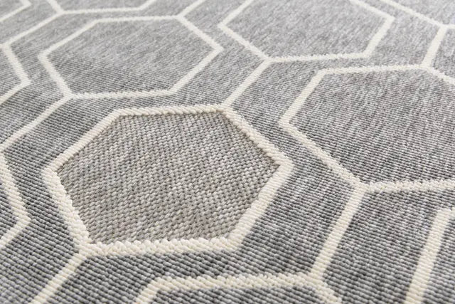 Hexagonal Pattern Rug Excite Modern Hexagon Inspired Design Rug | Rugs Original