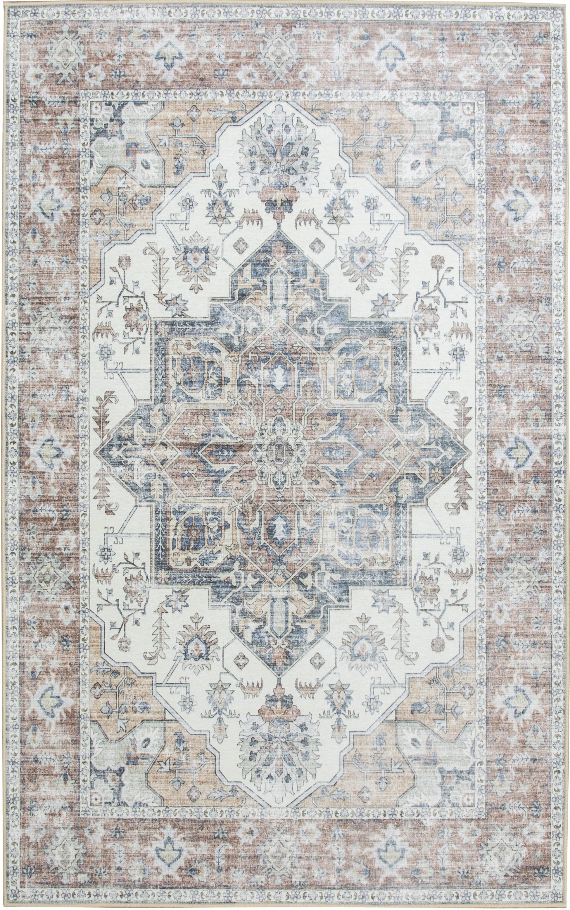 Solar Dark Intricate Vintage – Rugs Original