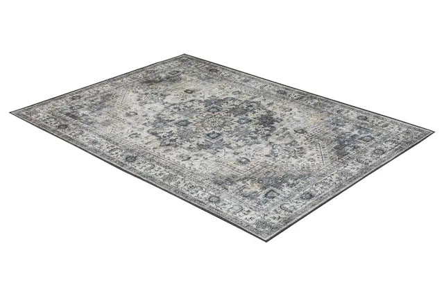 Maia Heriz Floral Beige Blue