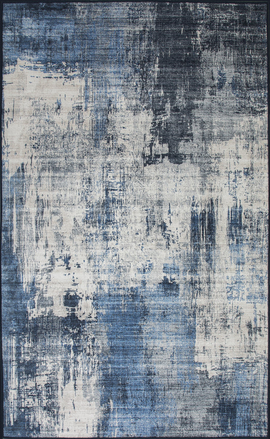 Leo Modern Abstract Blue
