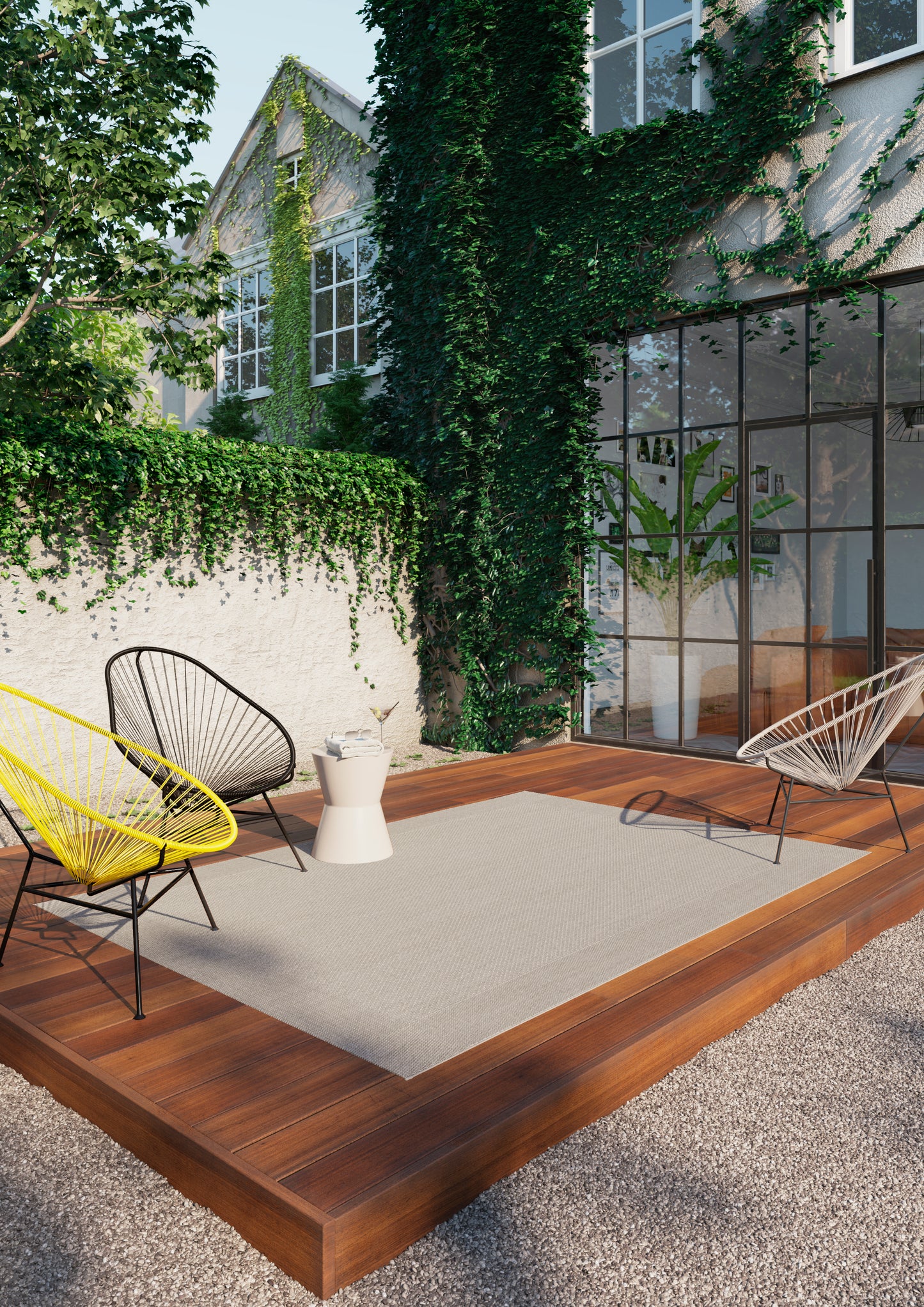 Patio Grace Silver Weft