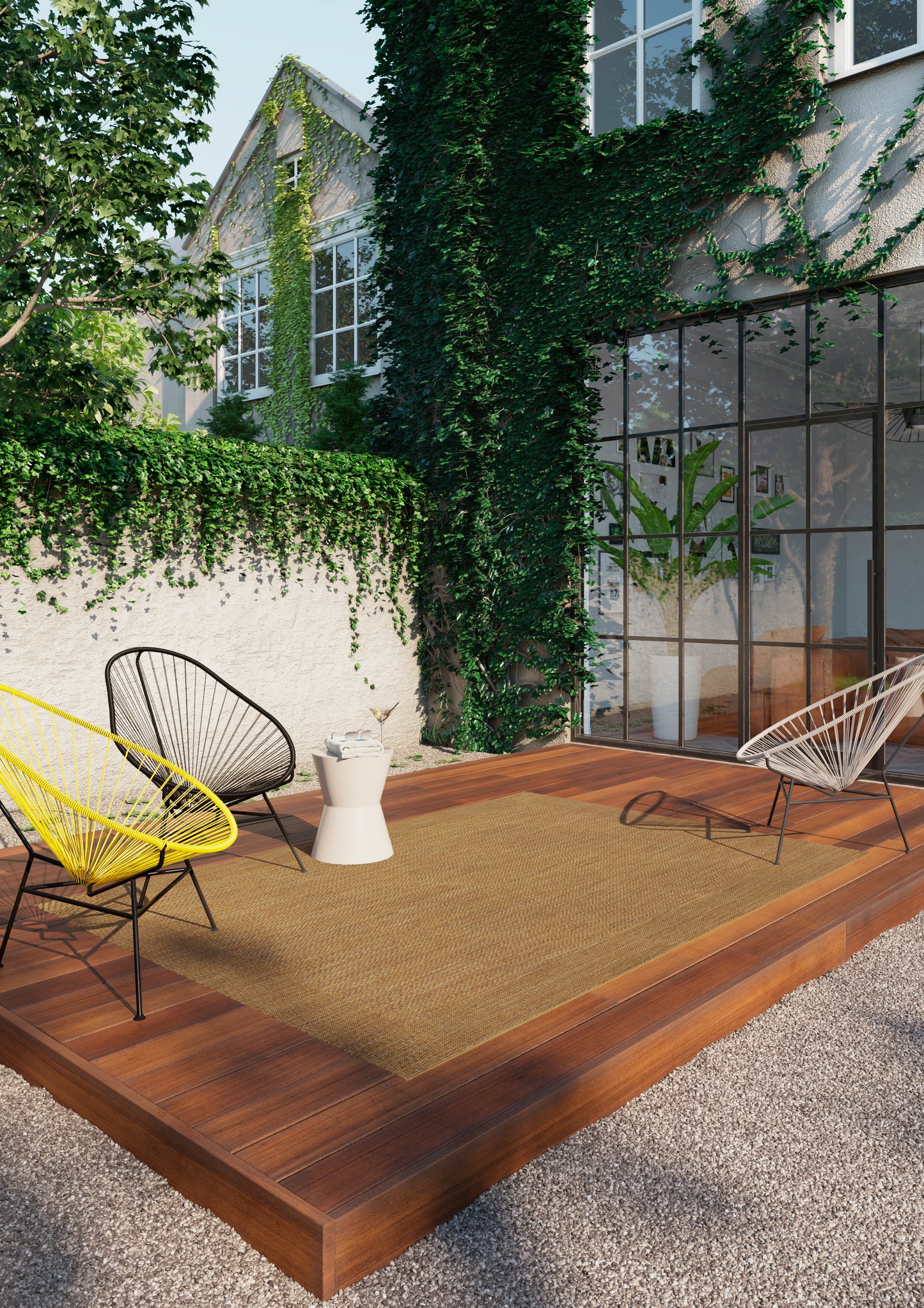 Patio Grace Natural Weft