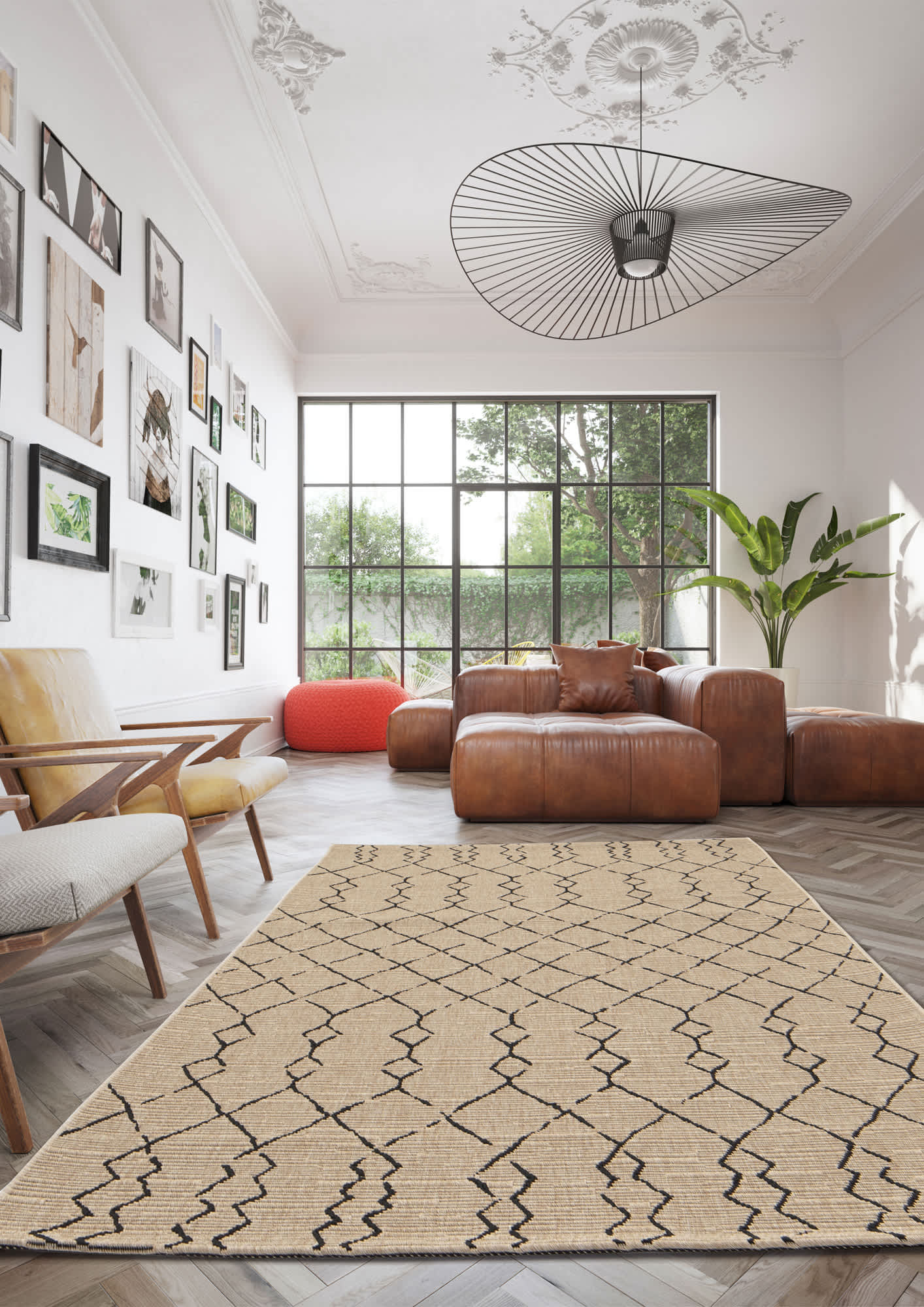 Patio Grace Modern Geometric Design
