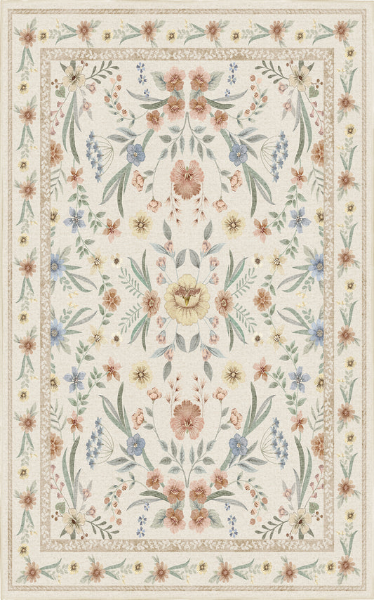 Horizon Country Floral rug — full design