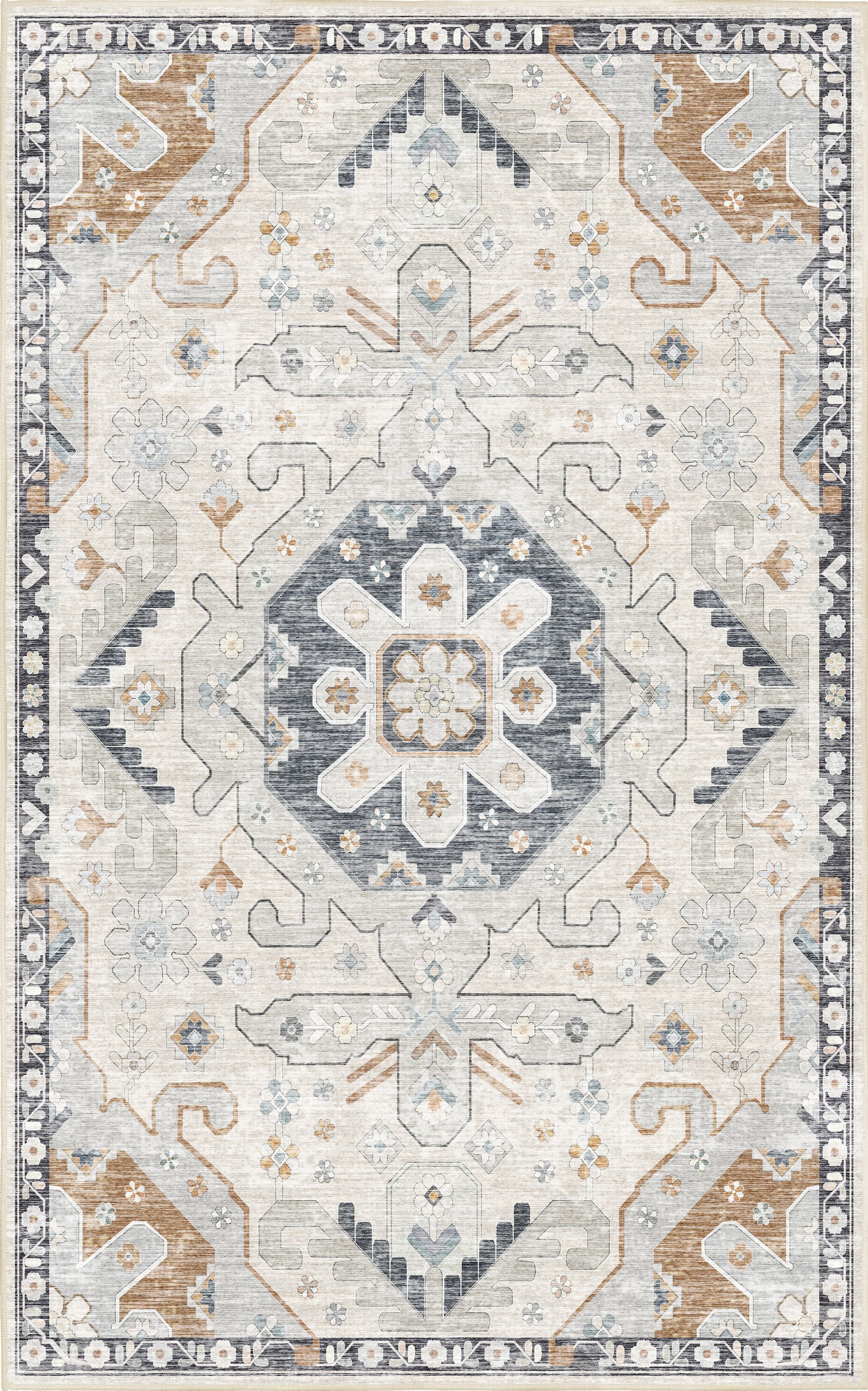 Horizon Soft Medallion rug — full design