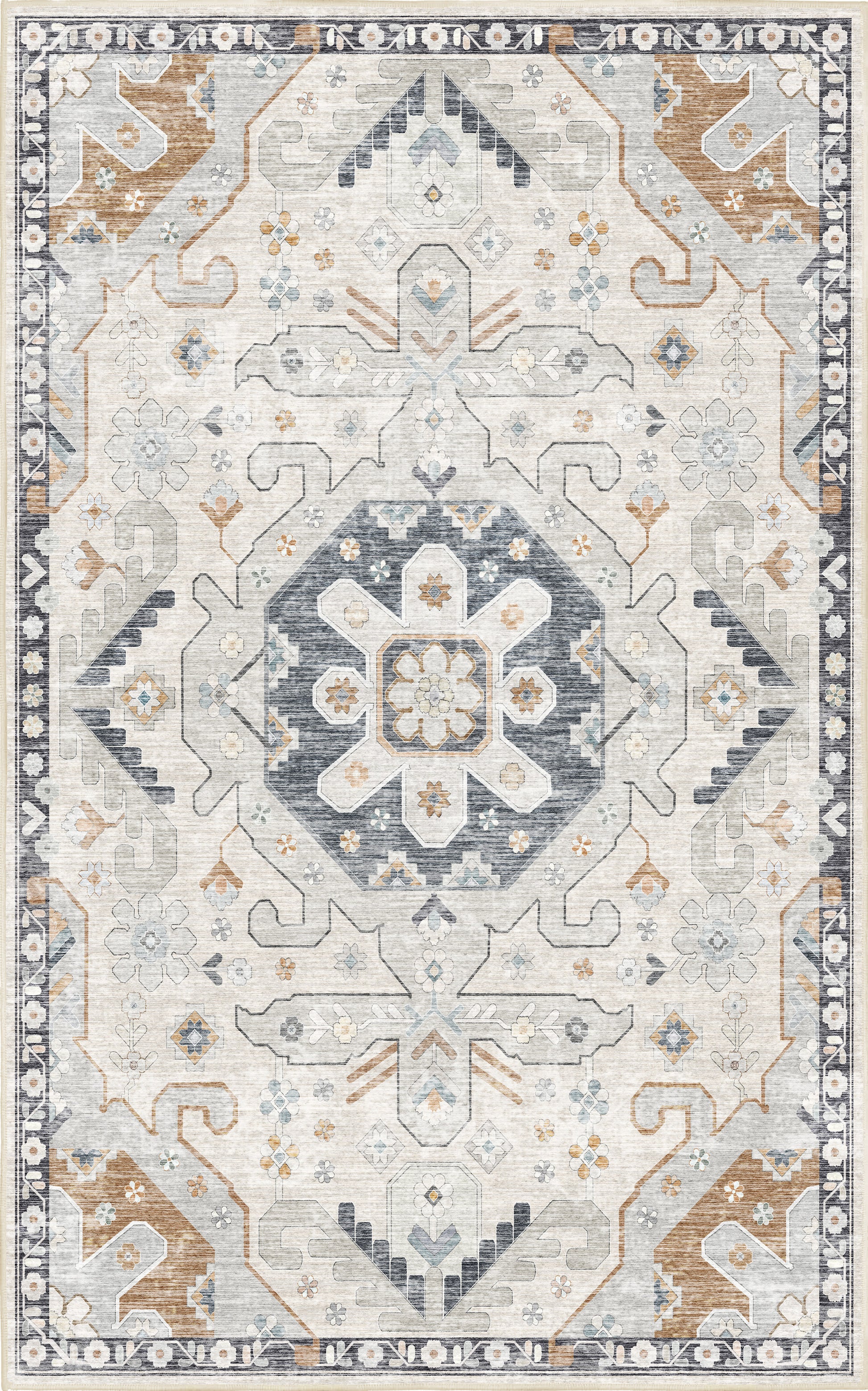 Horizon Soft Medallion rug — full design