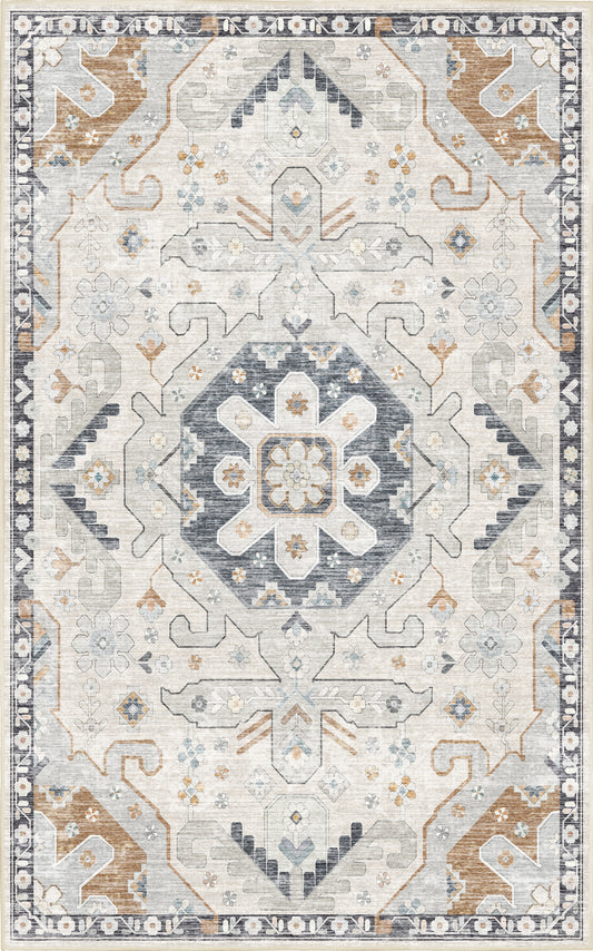 Horizon Soft Medallion rug — full design