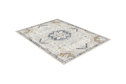 Horizon Soft Medallion rug, angled view