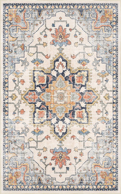 Sabrina Vintage Medallion rug — full design