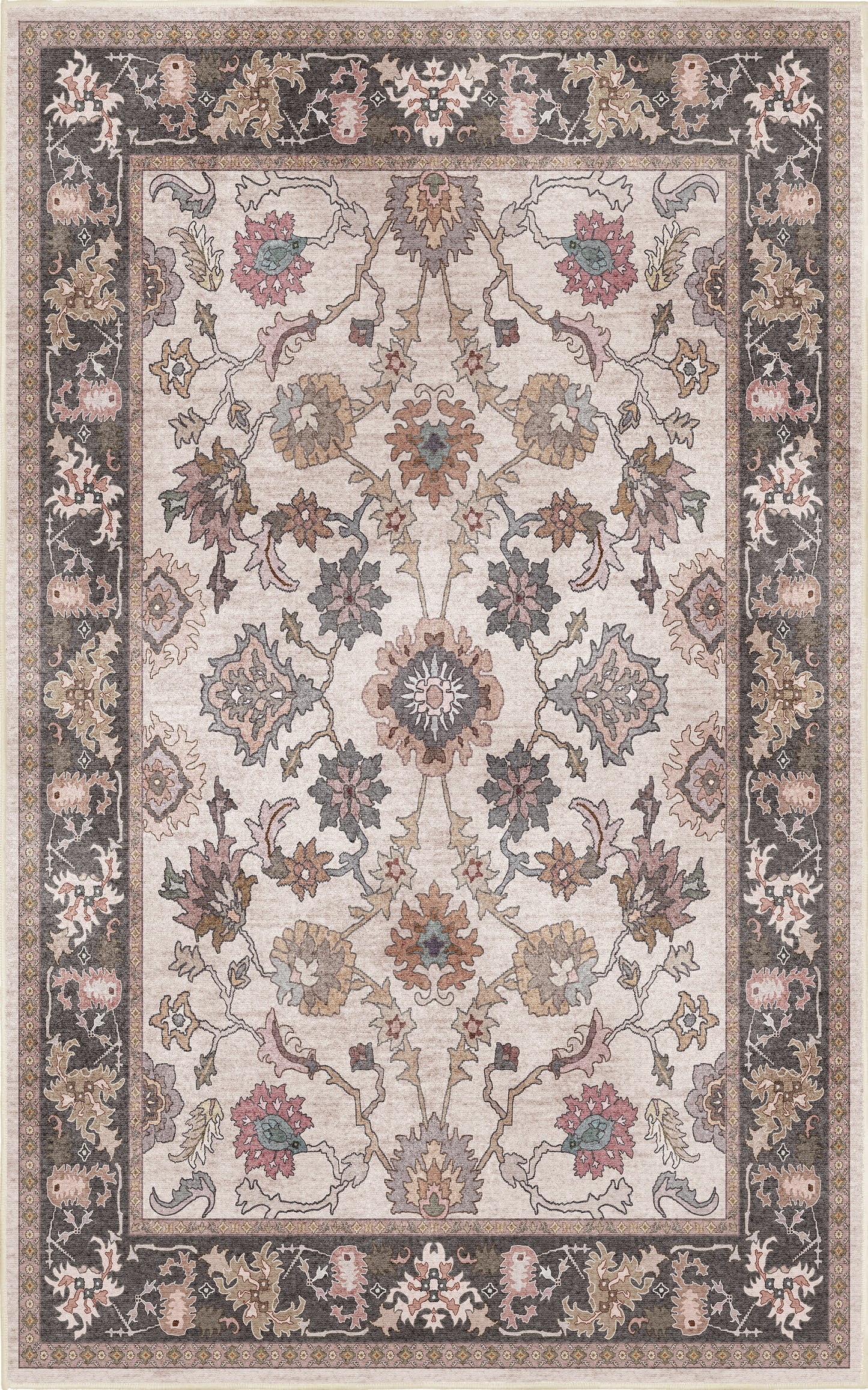 Sabrina Garden Bloom rug — full design