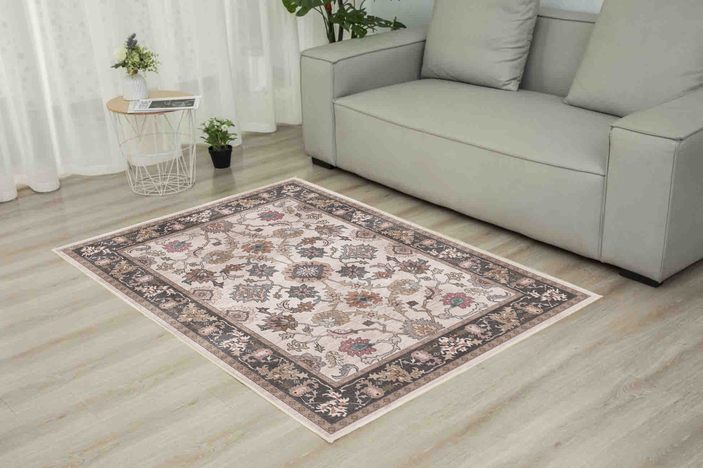 Sabrina Garden Bloom rug in a living room