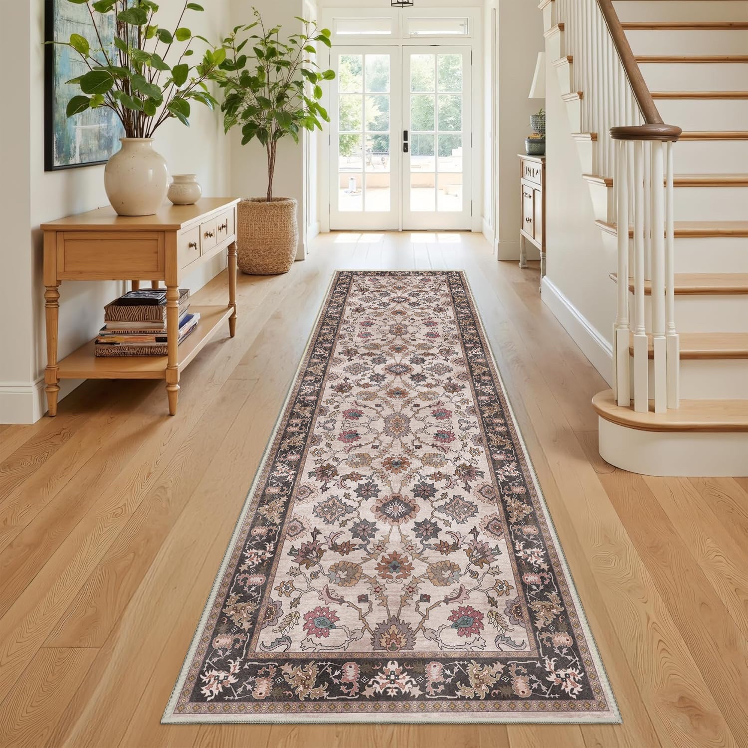 Sabrina Garden Bloom runner rug, 80 x 300 cm