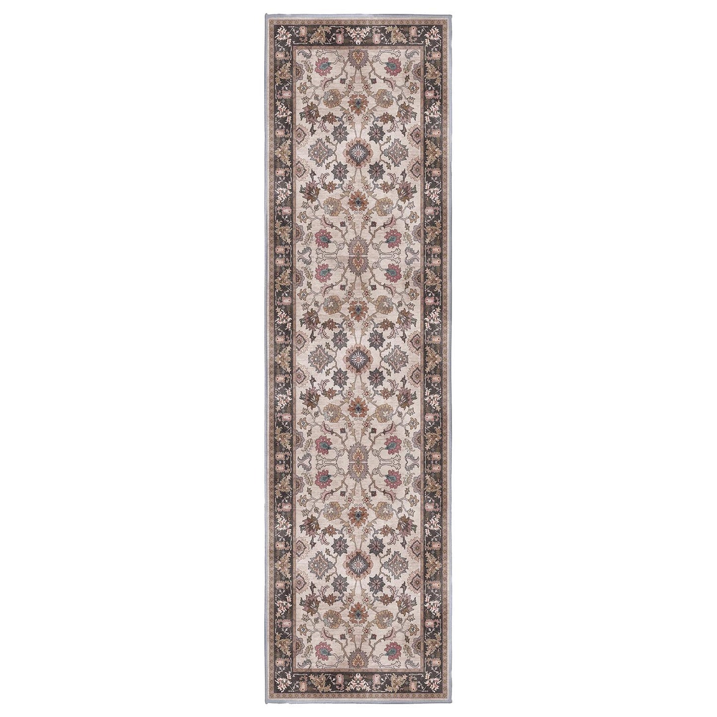Sabrina Garden Bloom runner rug, 80 x 300 cm, in a hallway