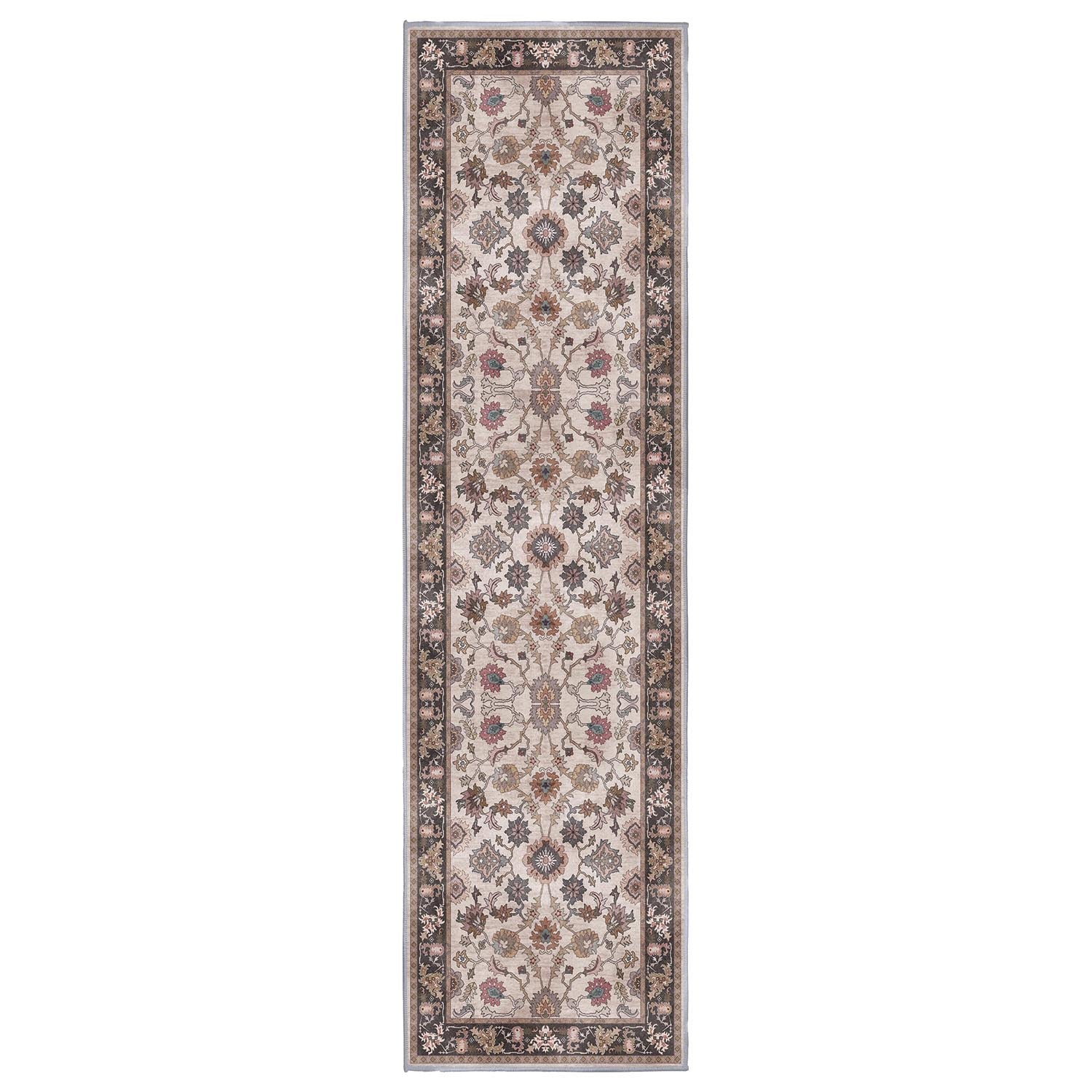 Sabrina Garden Bloom runner rug, 80 x 300 cm, in a hallway