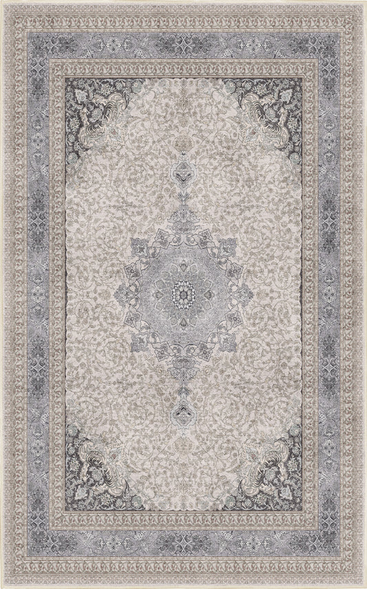Sabrina Silver Classic rug — full design