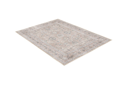 Sabrina Washed Rose rug, angled view