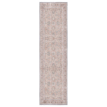 Sabrina Washed Rose runner rug, 80 x 300 cm, in a hallway
