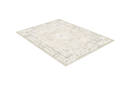 Tello Whisper Ivory rug, angled view