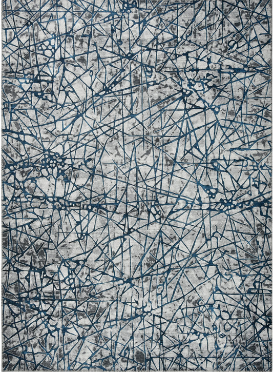 Radiant Future Abstract Blue