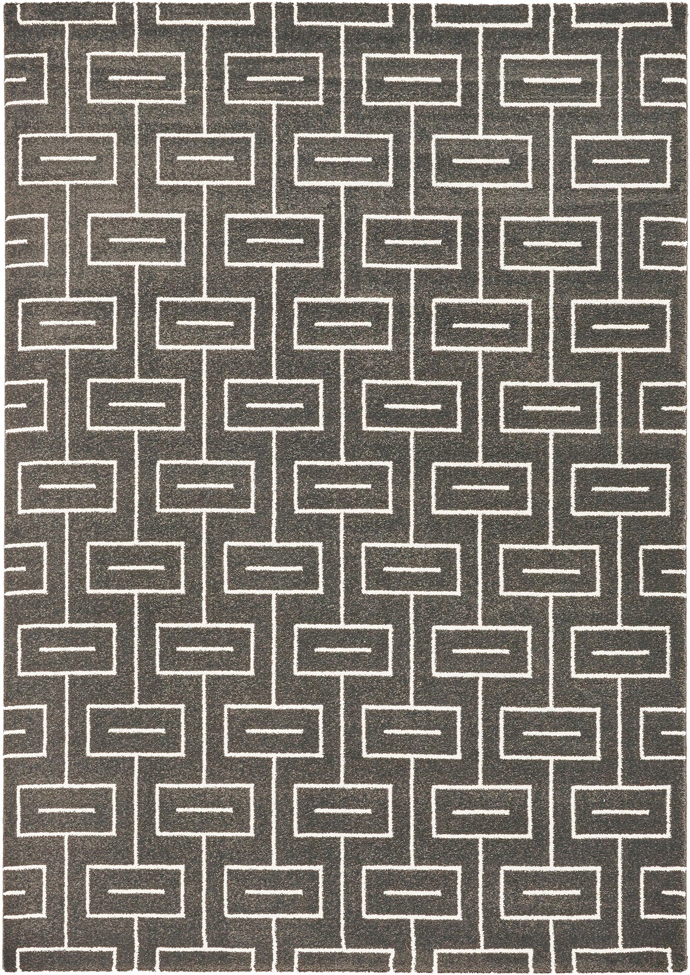 Elle Geometrical Square Line Design – Rugs Original