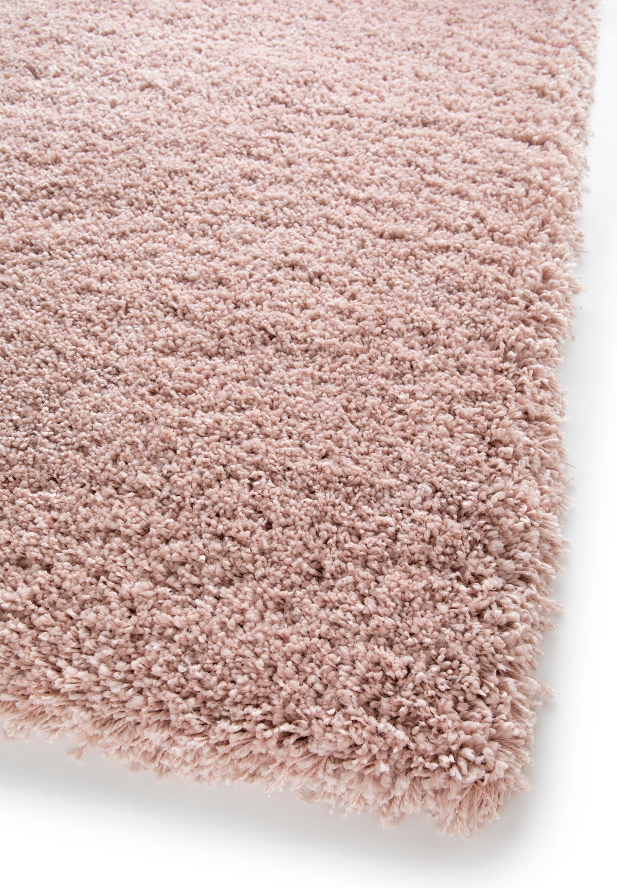 Luxury Shaggy Plain Blush Pink
